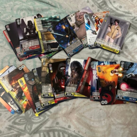 Disney Weiss Schwarz 40 Card Lot Star Wars Japanese - Picture 1 of 1